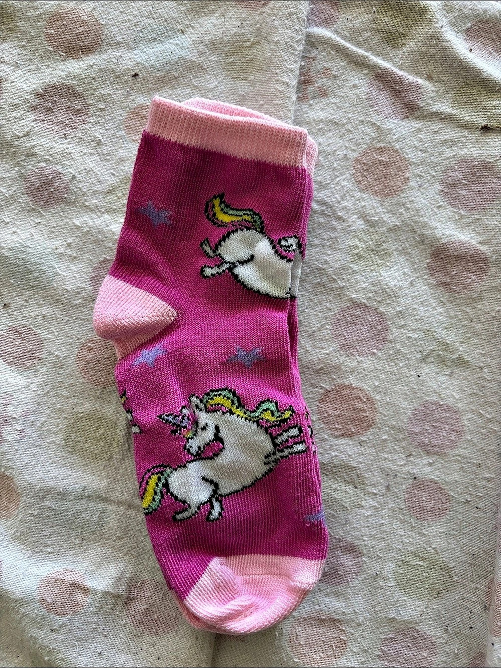 Kids Pink Unicorn Socks
